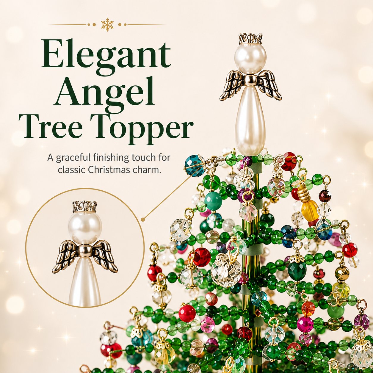 DIY Beaded Christmas Tree Kit