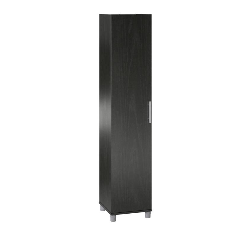 SystemBuild Camberly 16x22 Utility Storage Cabinet in Black Oak