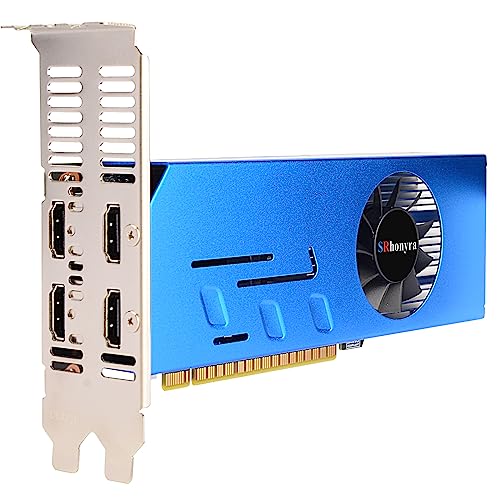 GTX 750 Ti 4GB Graphics Card GDDR5 Dual Slot 4HDMI Monitor Video Card 128-Bit PCIe Bus Powered