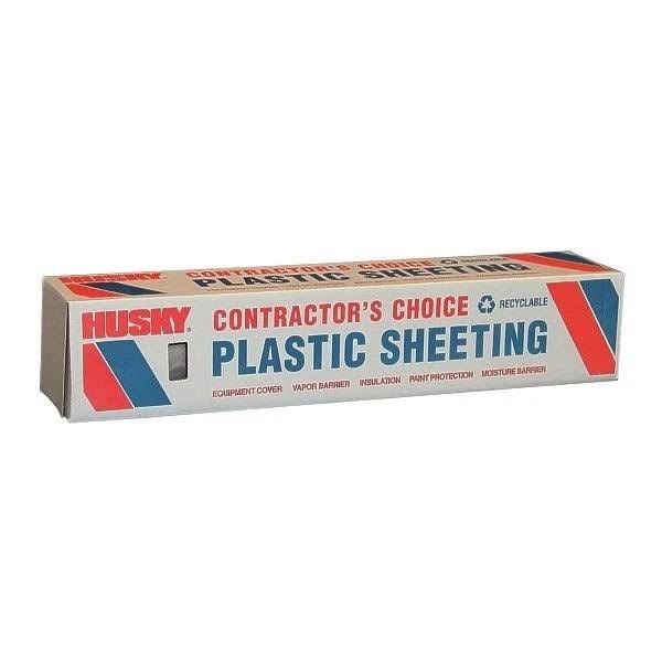 Poly-America 22400371 6 Mil Clear Poly Sheeting, 10' x 100'