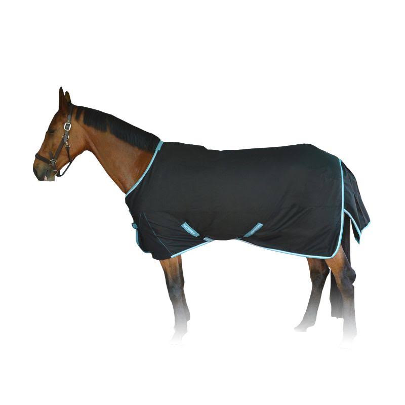 TuffRider Bonum 1200D Ripstop Coolmax Turnout Sheet 78 Black