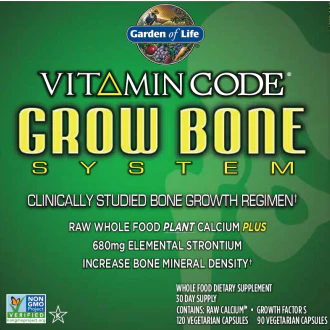 Vitamin Code Grow Bone System 1 kit by Garden Of Life - Kansas Nuitrition - HNZSDS