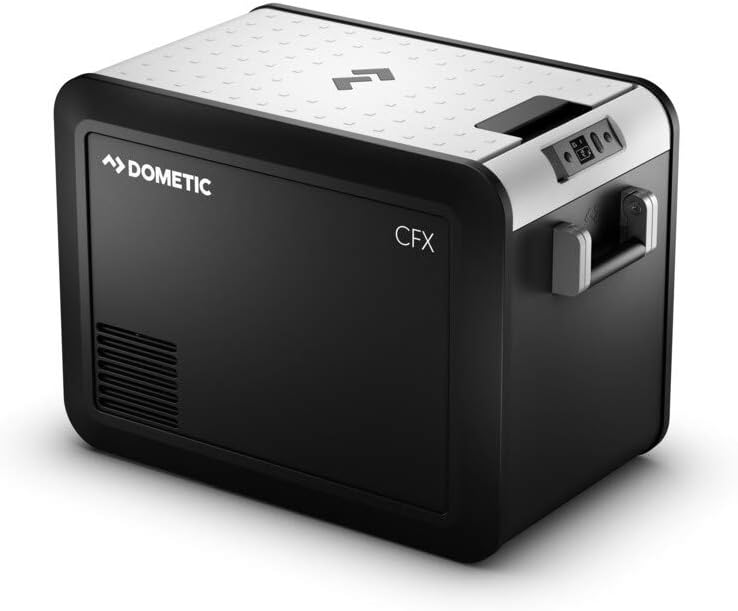 Dometic CFX3 45-Liter Portable Refrigerator and Freezer, Powered by AC/DC or Solar