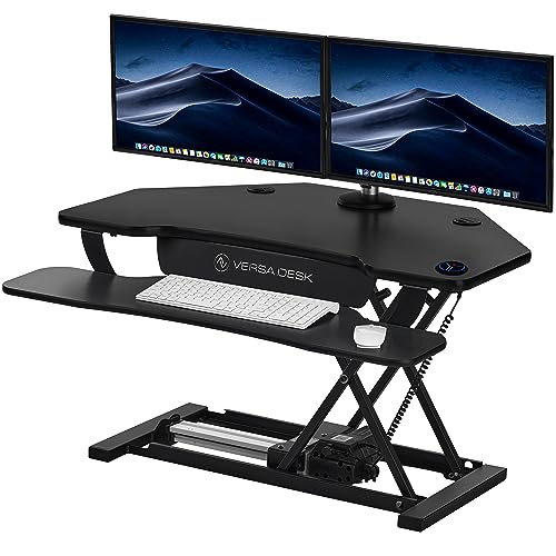 VERSADESK® PowerPro™ 36" Corner Standing Desk Converter