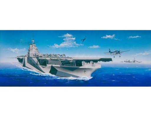 Trumpeter 1/350 USS Ticonderoga CV14 Aircraft Carrier Model Kit