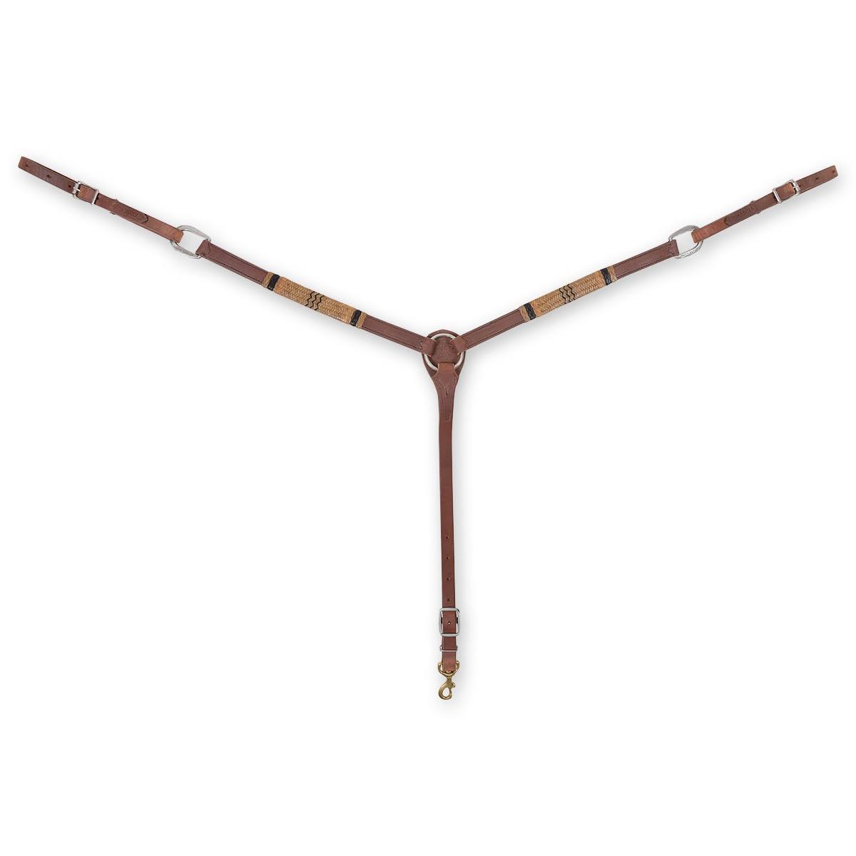 Martin Saddlery 1x22 Rawhide Braided Breast Collar