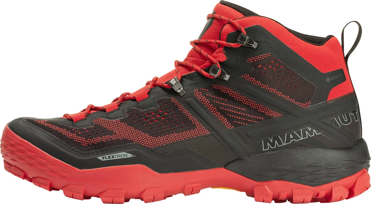 Mammut Lightweight Innovative Hiking Shoe Ducan Mid GTX Male Red UK 12.5