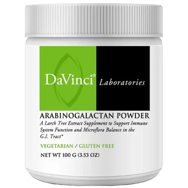 DaVinci Laboratories Arabinogalactan Powder 100g (3.53oz) - Kansas Nuitrition - HNZSDS