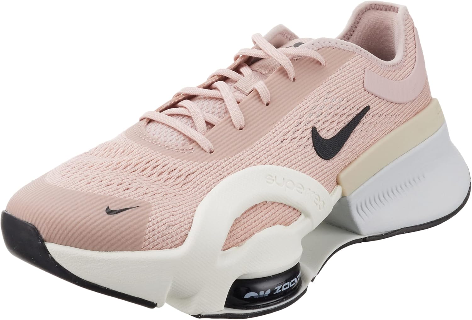 Nike Women's Zoom SuperRep 4 Next Nature Training Shoes, Pink Oxford/White-Sail, 8.5 M US