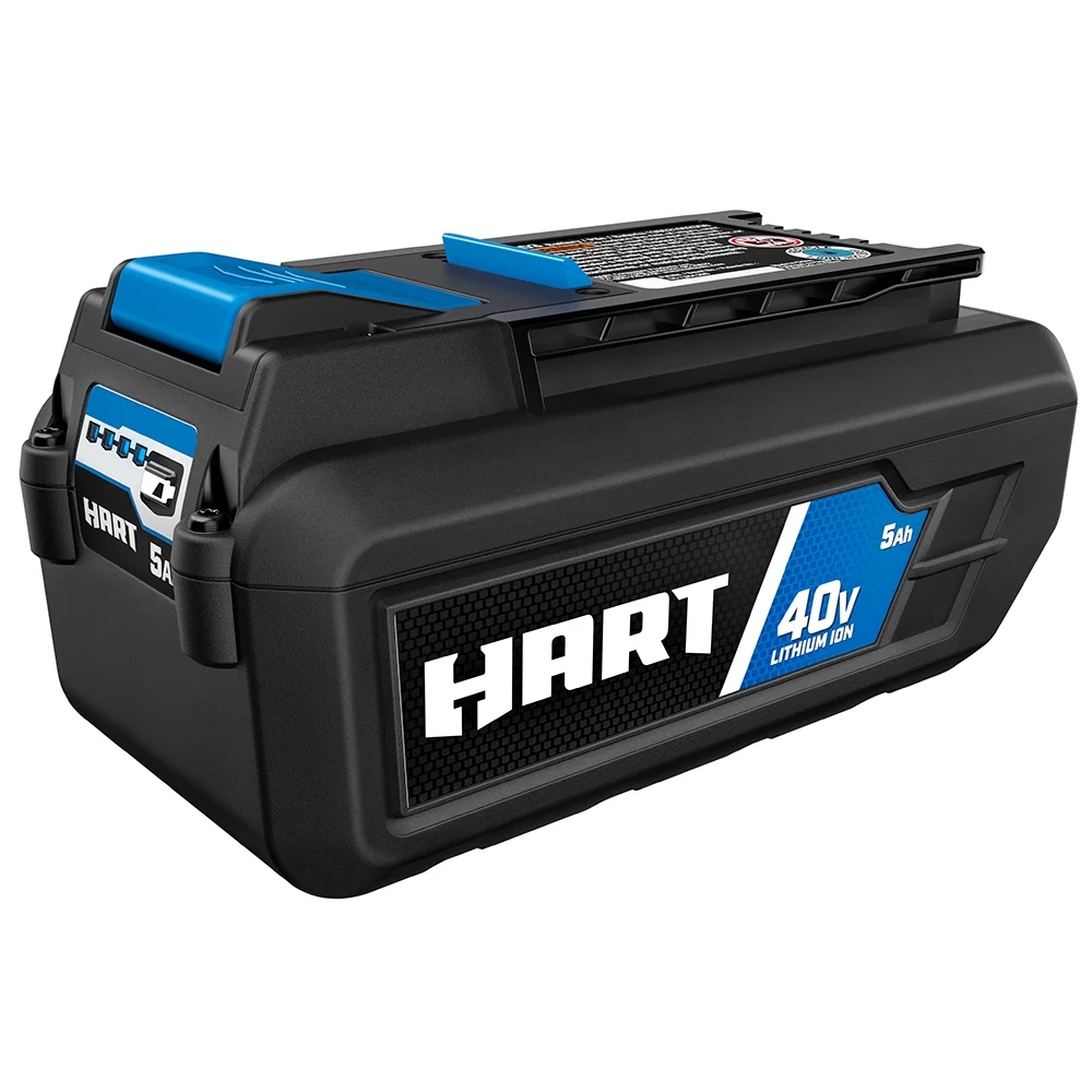 HART 40V 5.0Ah Battery Accessory, Lithium-Ion, on-Board Fuel Gauge - Radiant Selections