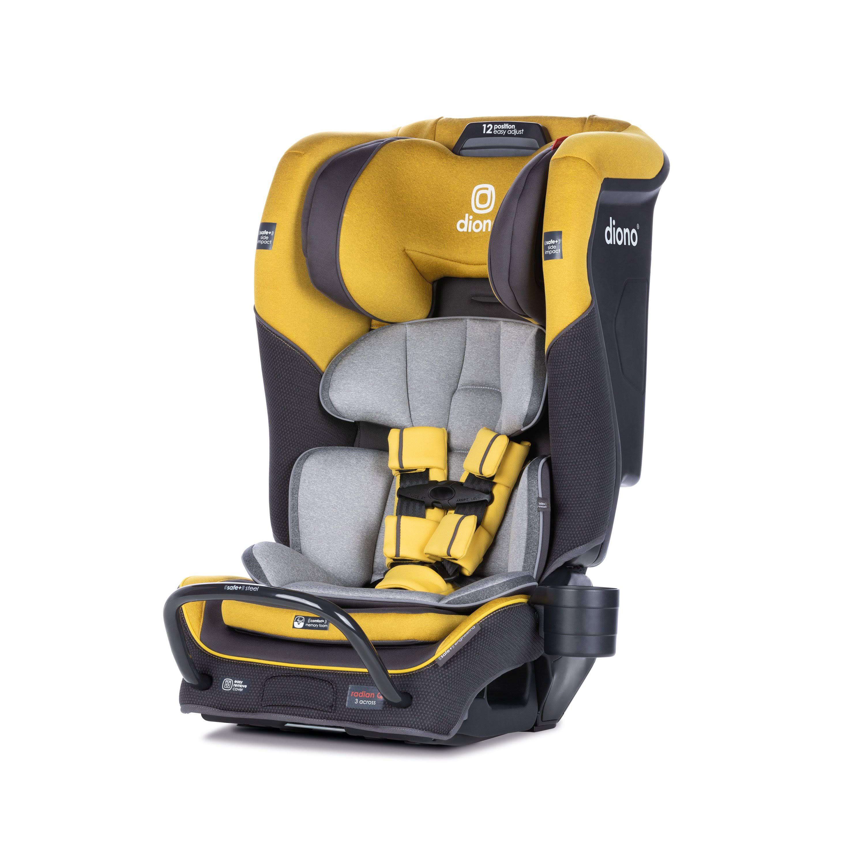 Diono Radian 3QX All-in-One Convertible Car Seat - Yellow Mineral