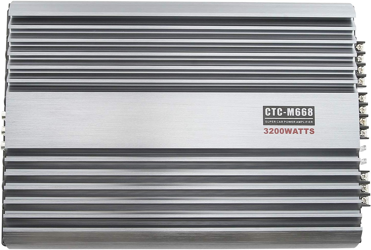 3200W 12V 4 Channel Car Amplifier Stereo Power Amp Audio 4CH Bass Sub Woofer