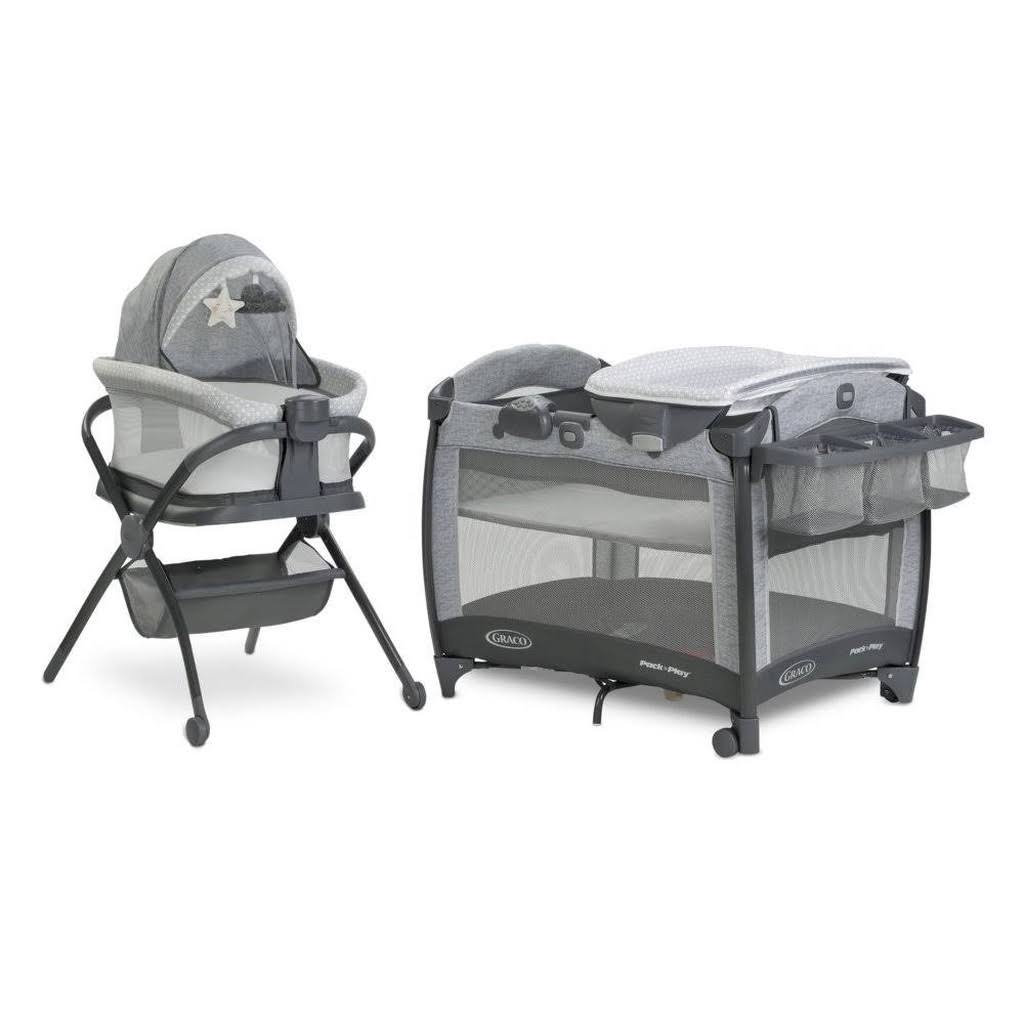 Graco Pack 'n Play Day2Dream DLX Playard with Portable Bassinet in Beau - Megean