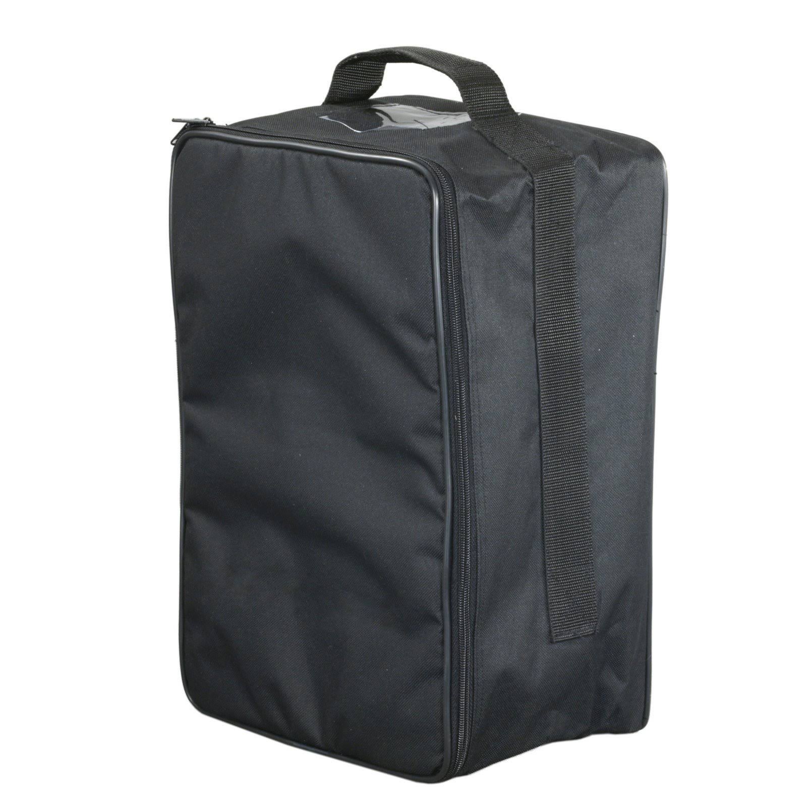 OMAX Large Vinyl Carrying Case for Microscopes with Handle and Straps