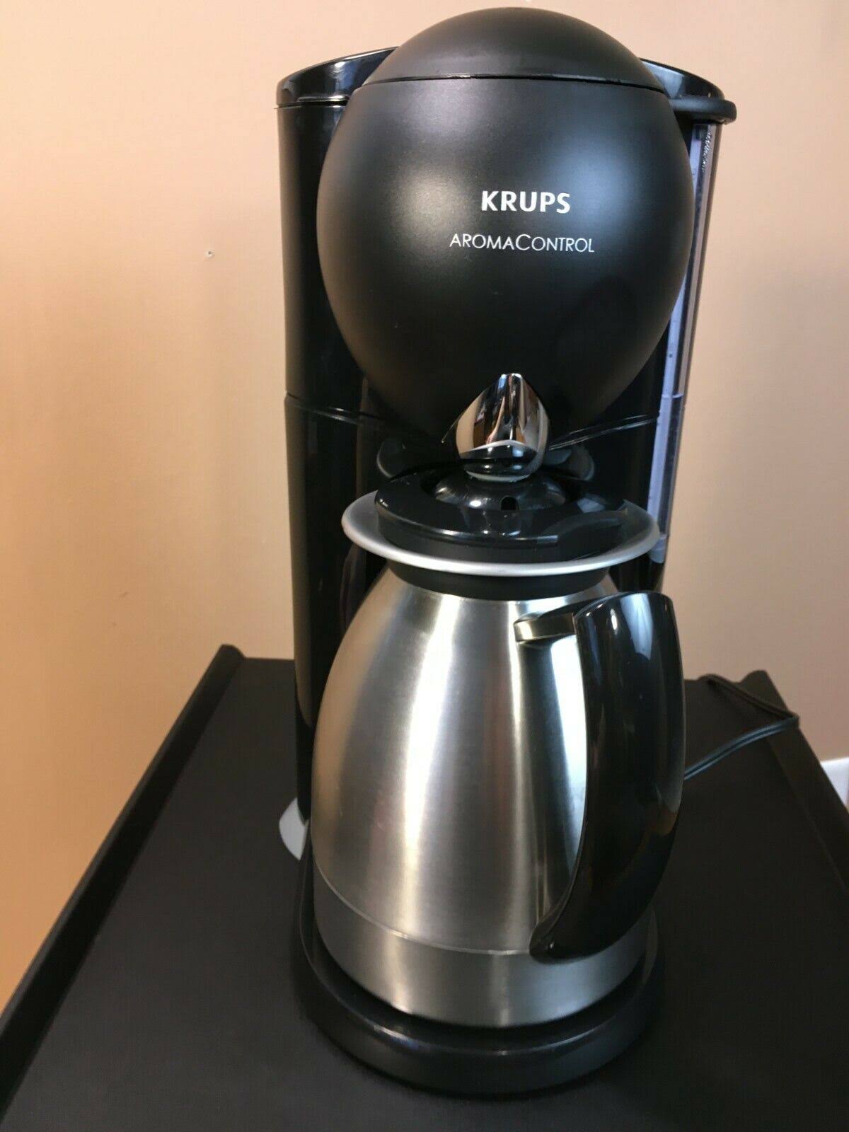 Krups Aroma Control Coffee Maker with Thermal Carafe 10 Cup Model 229