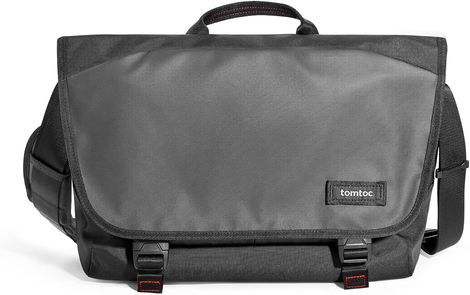tomtoc Laptop Messenger Bag, Multi-Functional Shoulder Bag Fits Up to 16 inch MacBook Pro, Durable Water-resistant Fabric