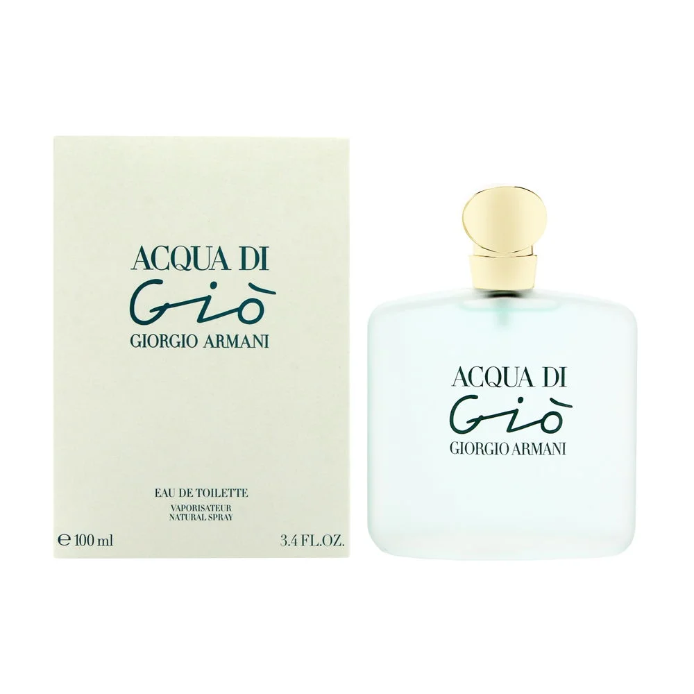 Acqua di Gio by Giorgio Armani for Women 3.4 oz Eau de Toilette Spray