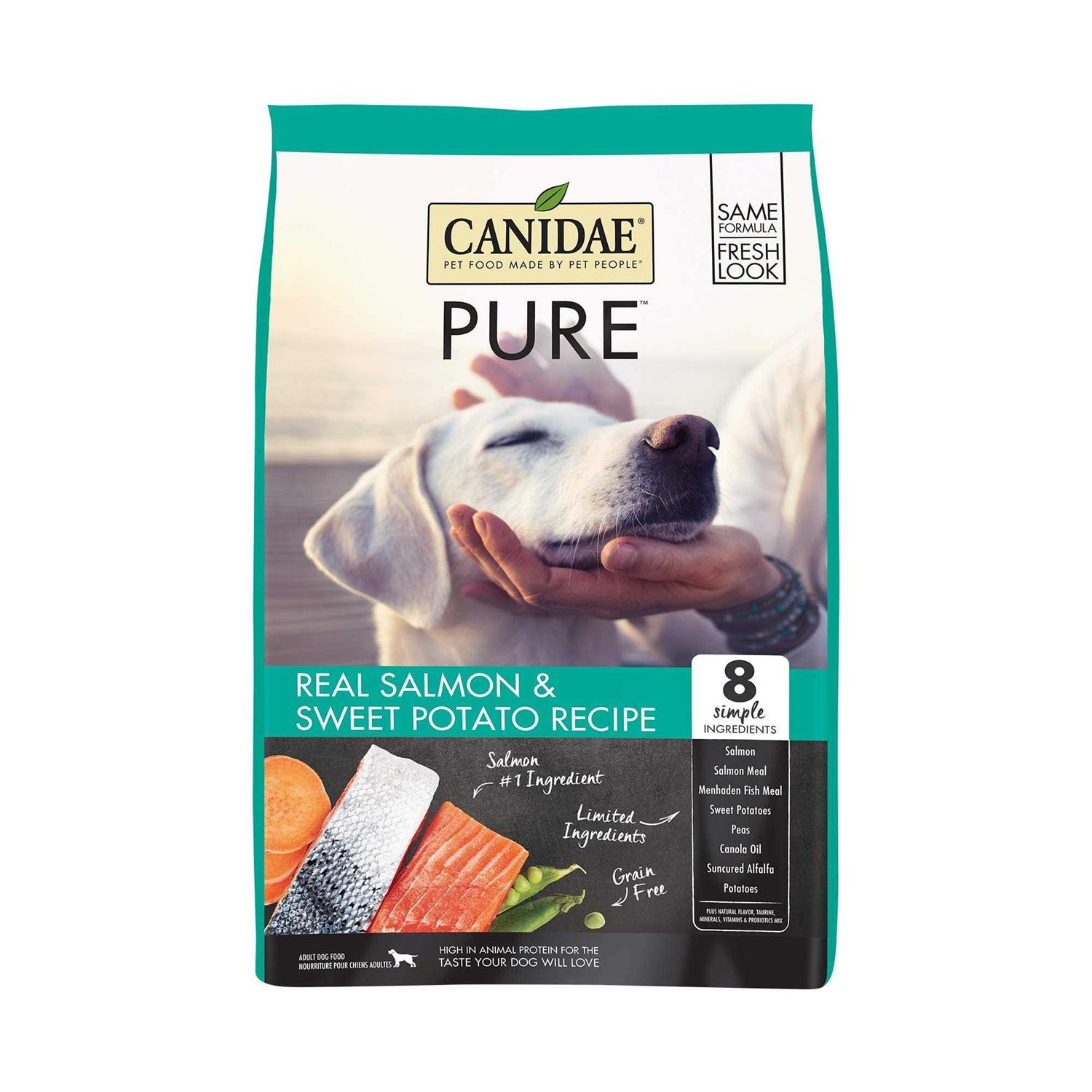 Canidae Grain-Free Pure Salmon &amp; Sweet Potato Recipe Dry Dog Food - Pet Supplies online store