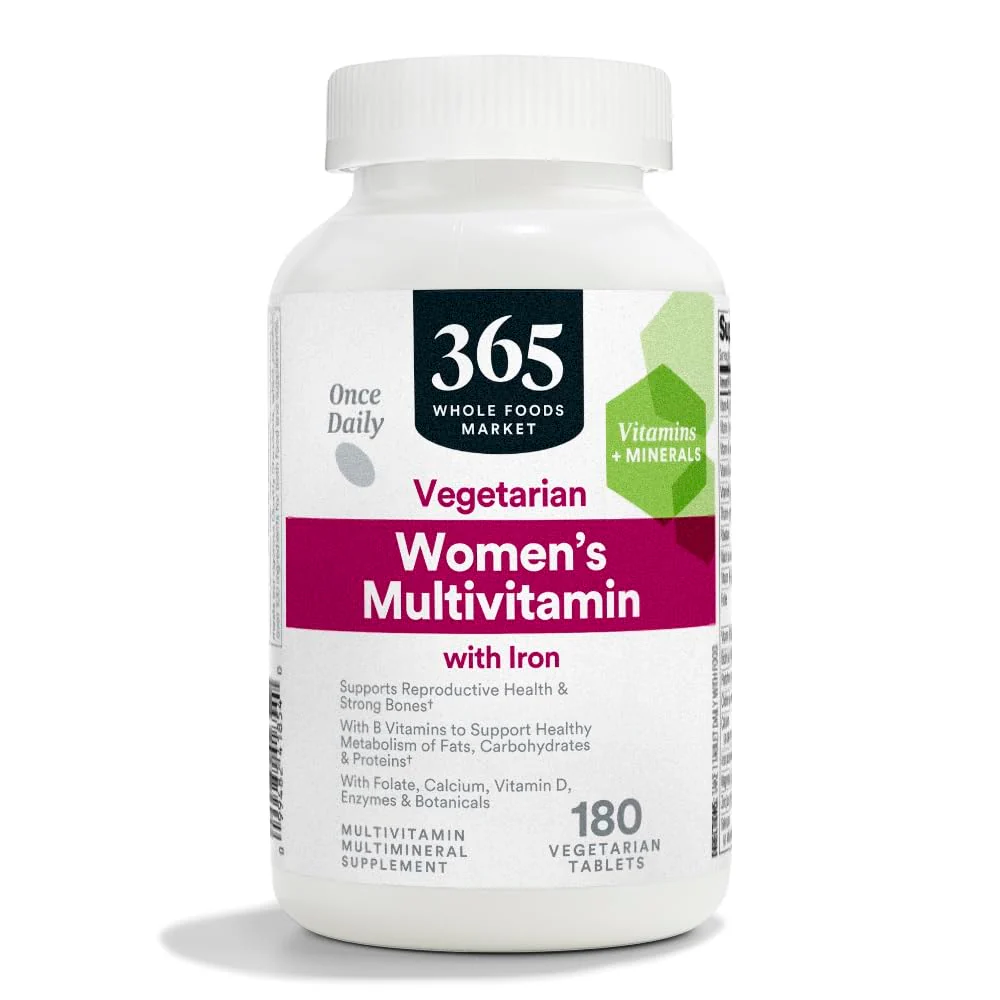 365 by Whole Foods Market, Women's One Daily Multivitamin Tablets, 180 Count - Kansas Nuitrition - HNZSDS