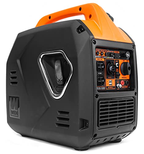WEN 2800-Watt Dual Fuel Inverter Generator, Quiet, Portable, and Lightweight with Fuel Shut Off and CO Watchdog (DF280iX)