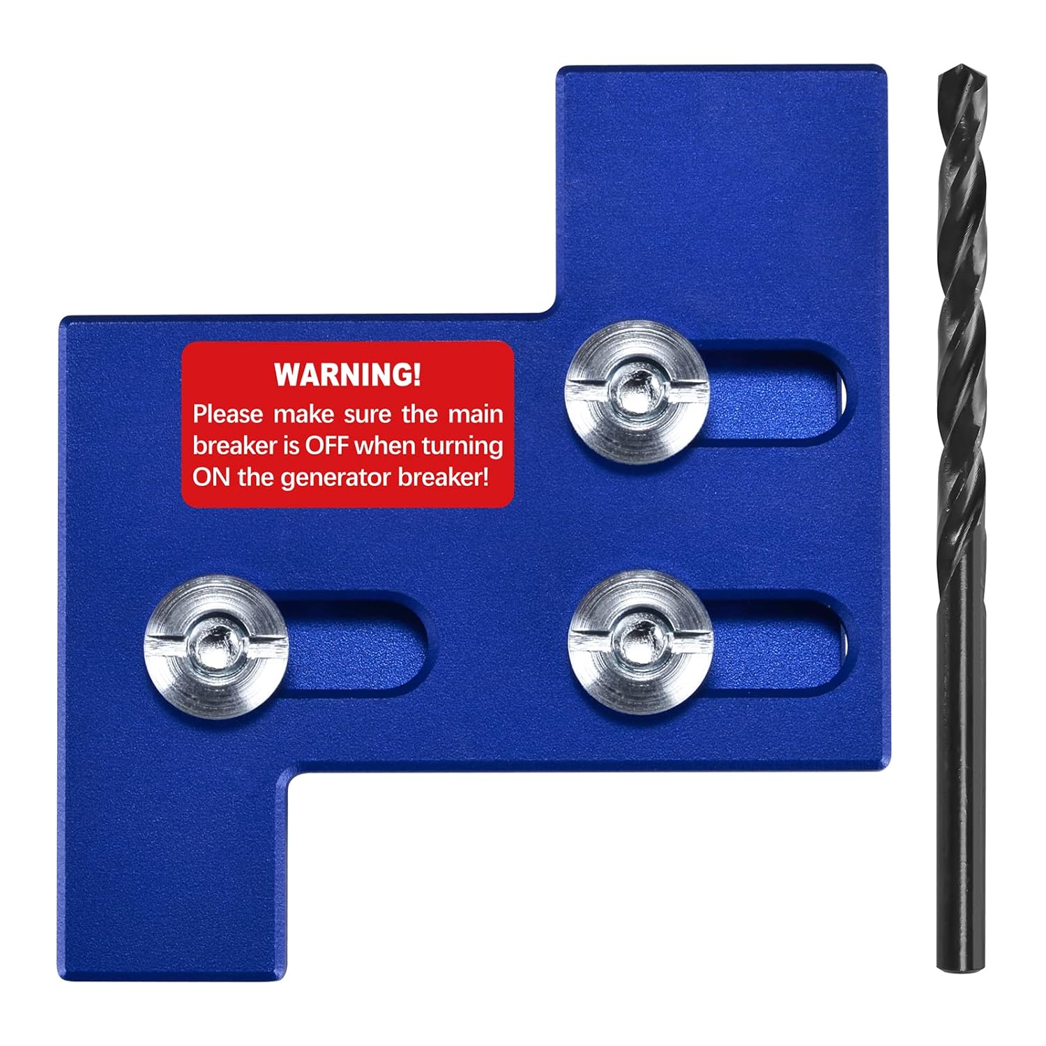 ACANORA Generator Interlock Kit Silver for General Electric GE 150 or 200 amp Main Breaker Panel