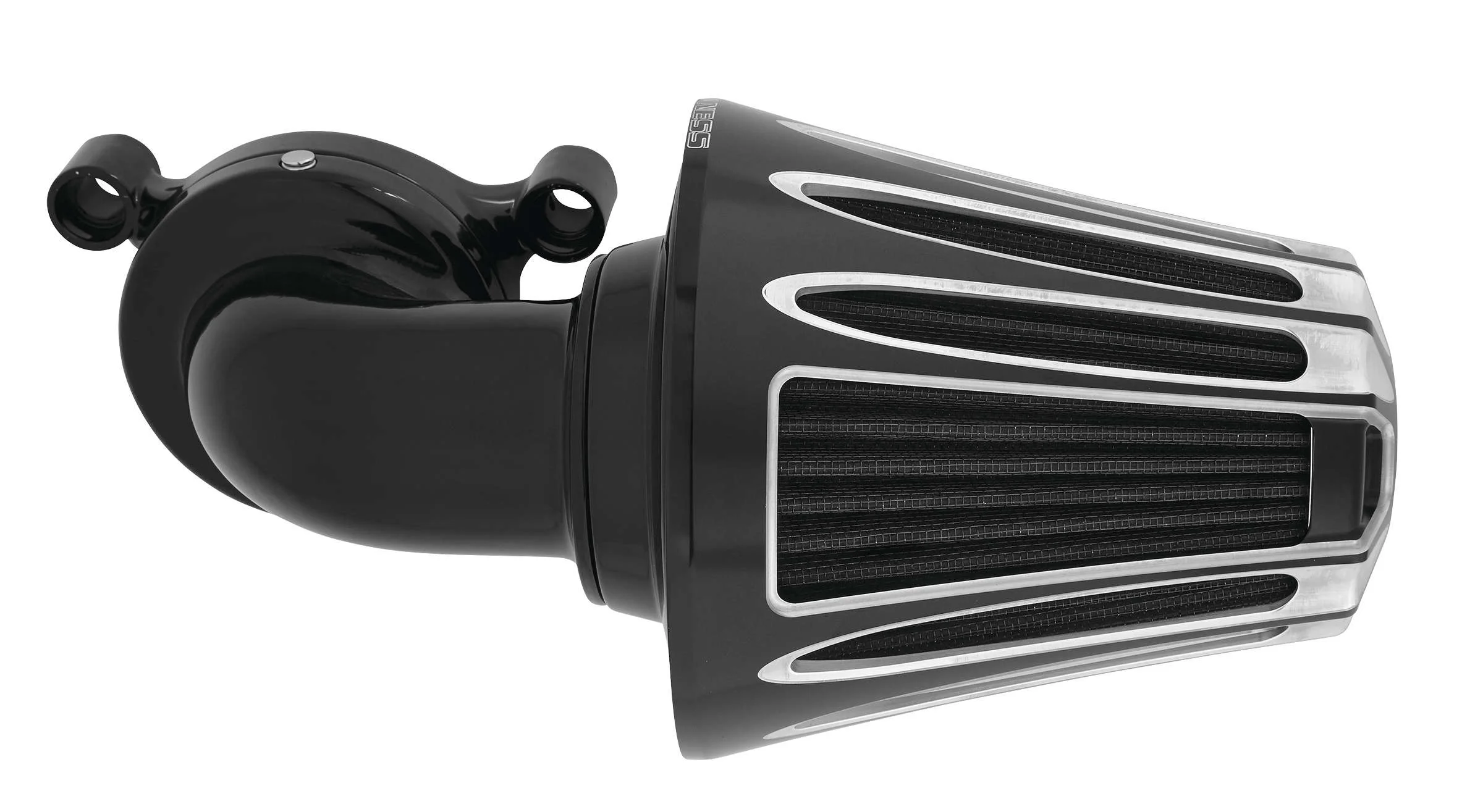 Arlen Ness 88-16 Xl Monster Sucker Deep Cut Blk 81-014 New