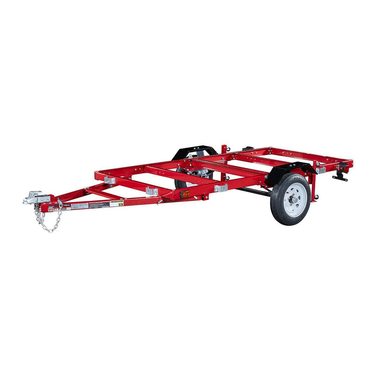HAUL-MASTER 1195 lb. Capacity, 4 ft. x 8 ft. Folding Trailer