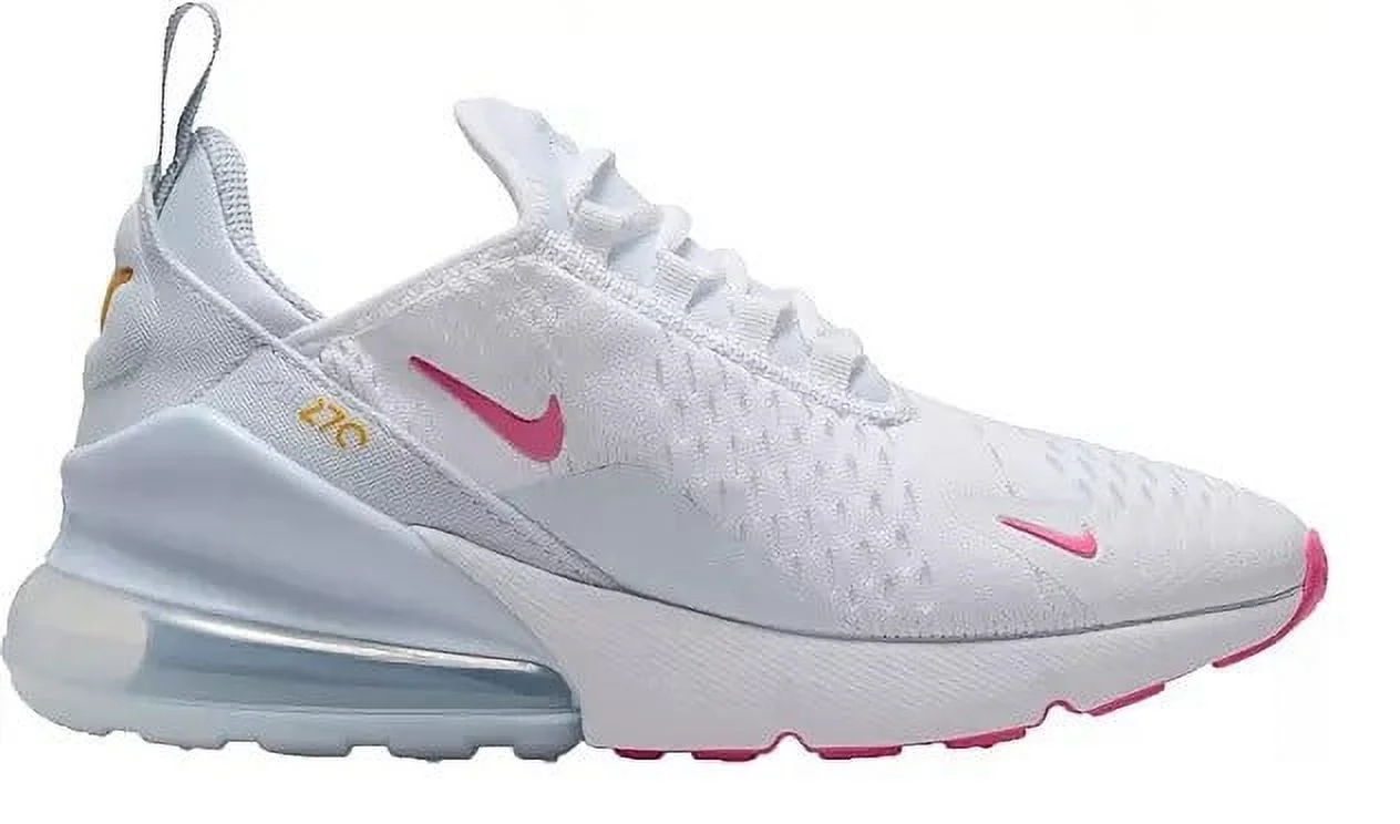 Big Kid's Nike Air Max 270 White/Pinksicle-Blue Tint (943345 117) - 6