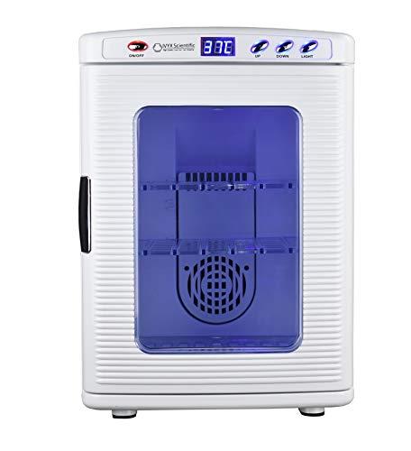 IVYX Scientific 25L Incubator - Precise Temperature Control from 2 to 60°C, 12V/110V