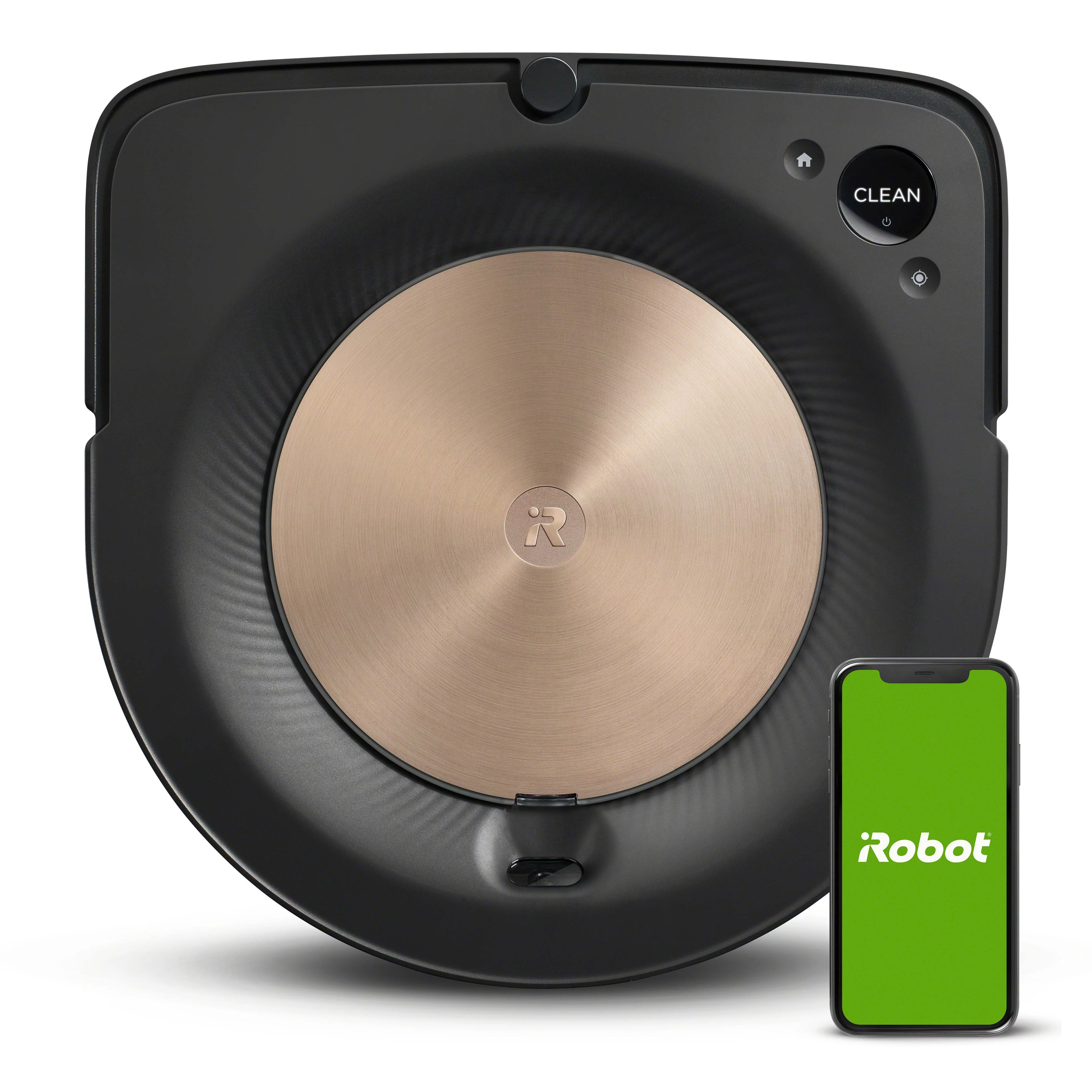 iRobot Roomba s9 (9150) Robot Vacuum- Wi-Fi Connected, Smart Mapping, Powerful Suction, Works with Google Home, Ideal for Pet Hair, Carpets