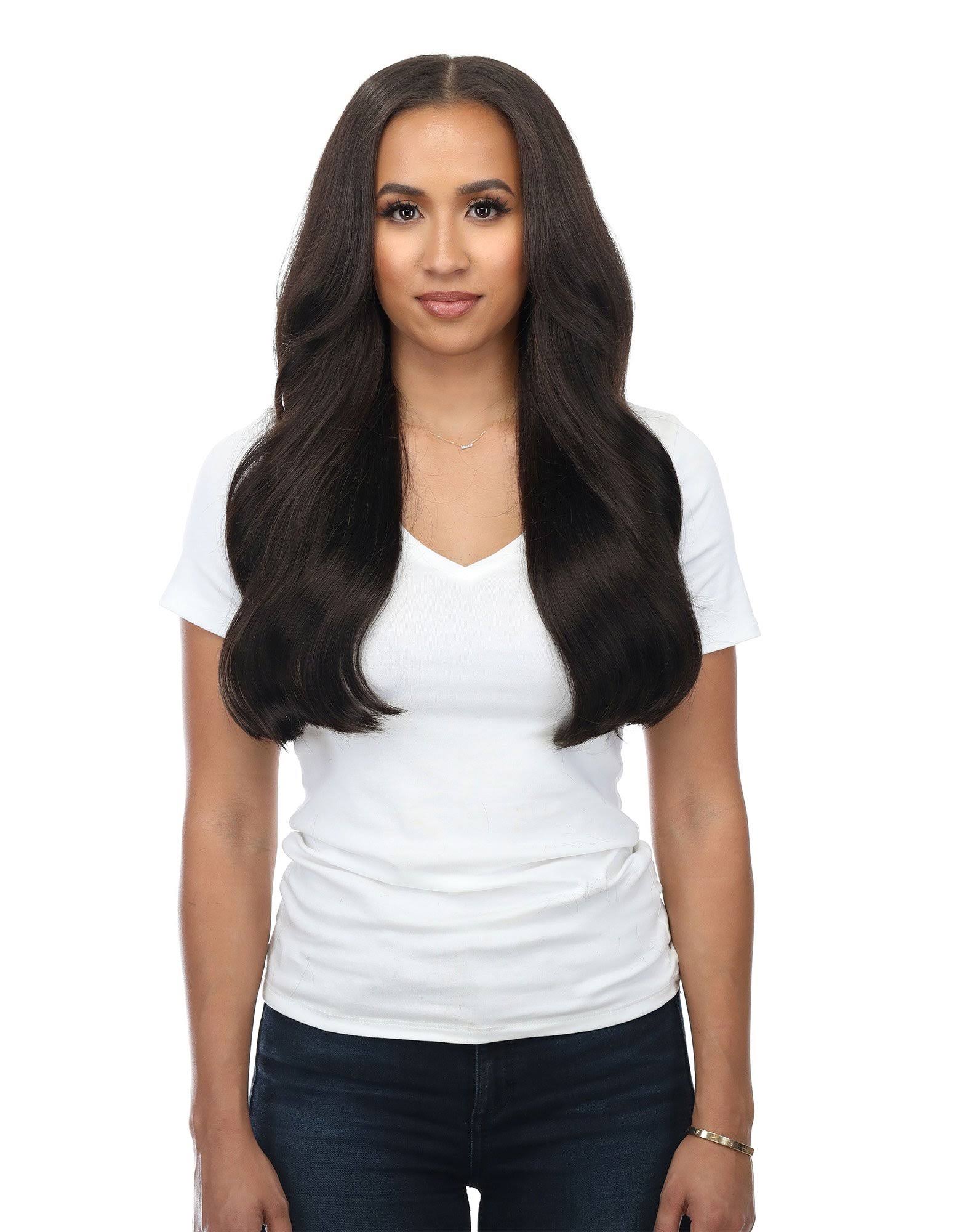 BELLAMI Khaleesi 280g 20x22 Off Black (1B) Hair Extensions