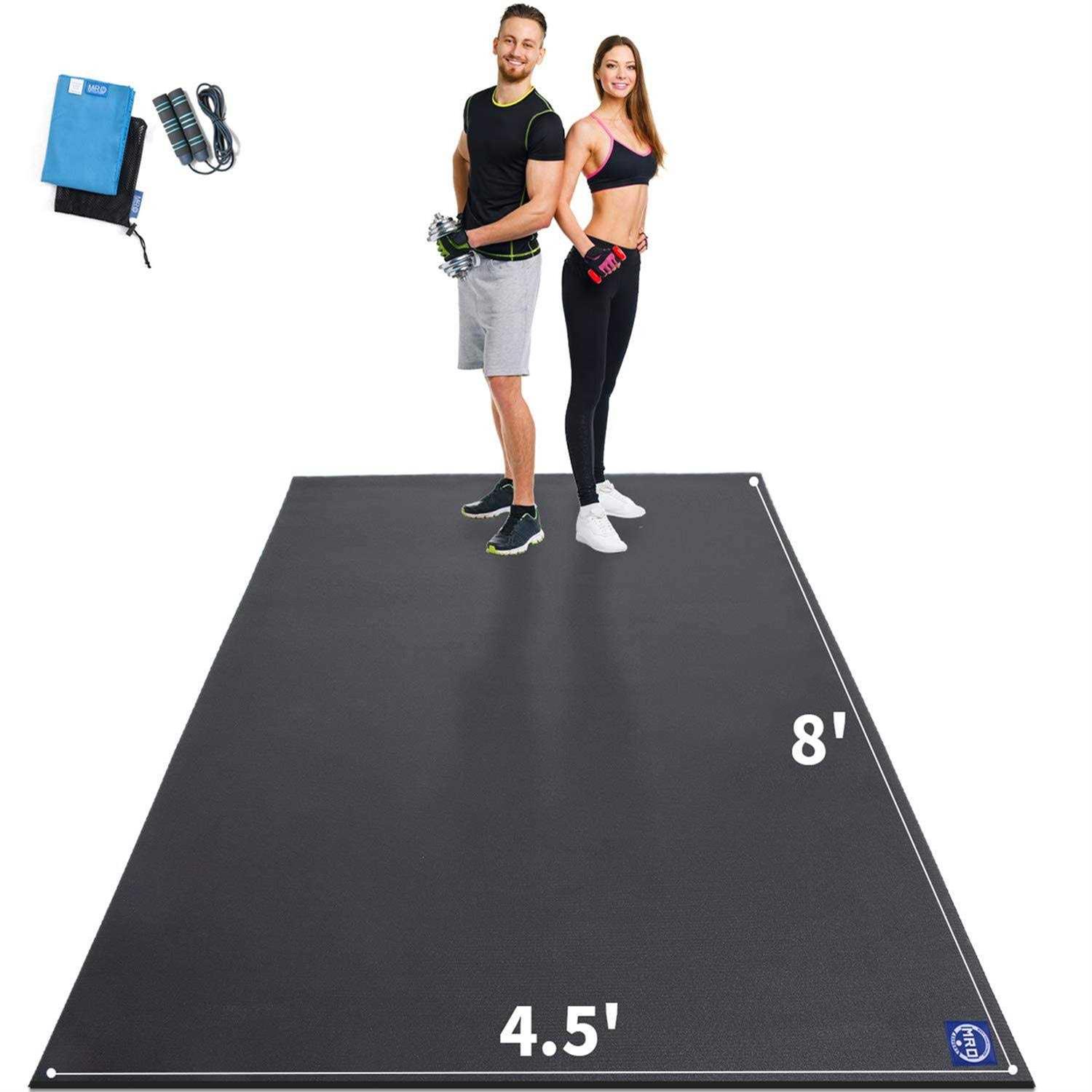 Extra Large Exercise Mat Workout Mats for Home Gym Flooring - Sports Supplies Online Store