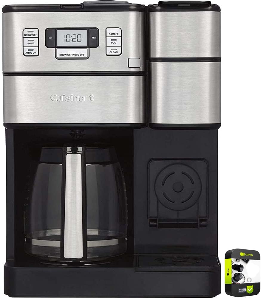 Cuisinart SS-GB1 Coffee Center Grind & Brew Plus Bundle with 1 YR CPS Enhanced Protection Pack