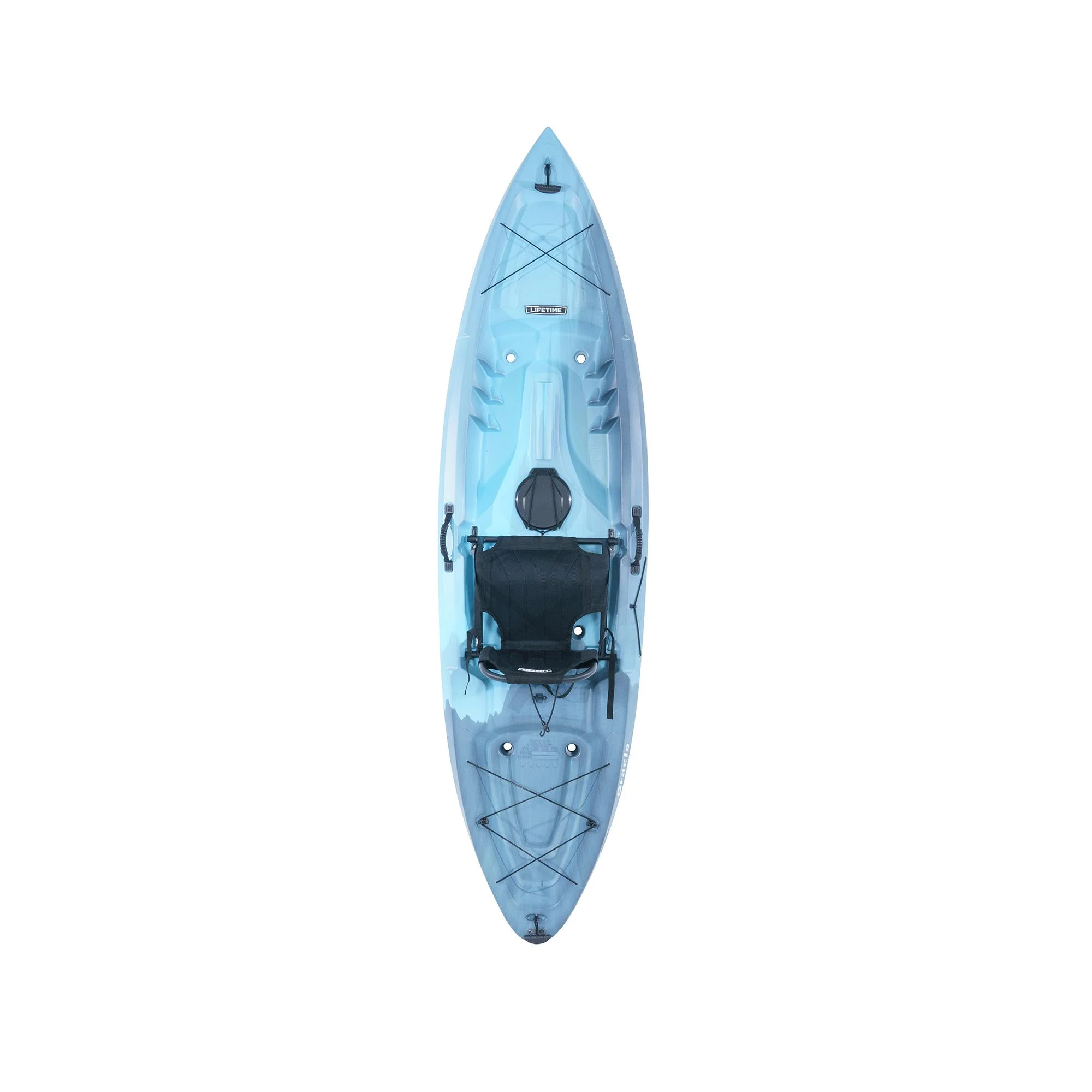 Lifetime Oracle 123 Sit-on-Top Kayak, Dragonfly Blue (91216) - Radiant Selections