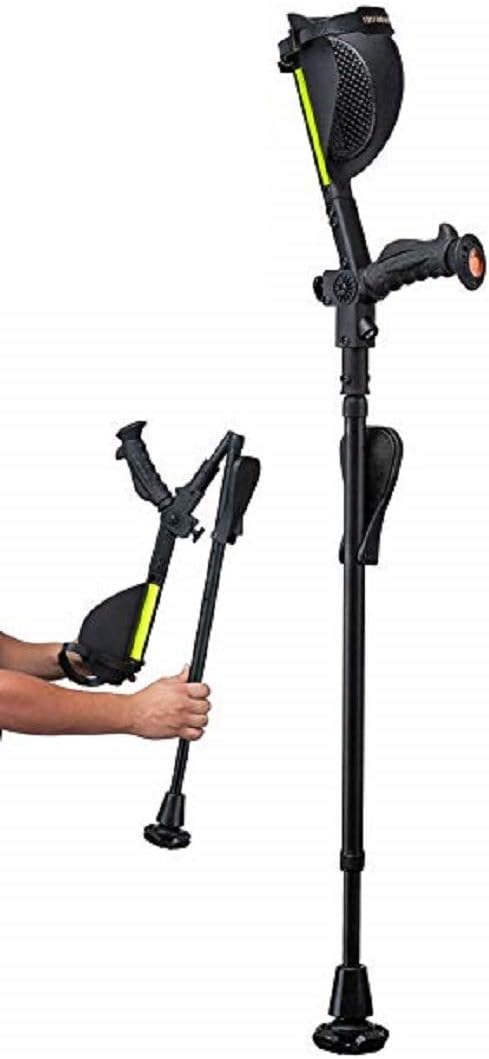 New Generation Ergobaum Ergonomic Crutch/Cane (Single Unit) Single Unit Ergobaum That Acts As a Extra Balance Strong Performance Cane.