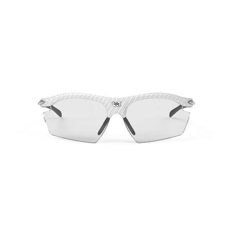 Rudy Project Rydon - Eyewear - - Rydon White Carbonium Frame and ImpactX-2 Photochromic Clear to Black Lenses