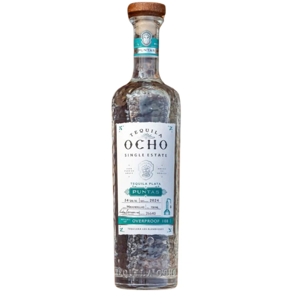 Tequila Ocho Single Estate 2024 Plata Puntas Tequila - Nestor Liquor