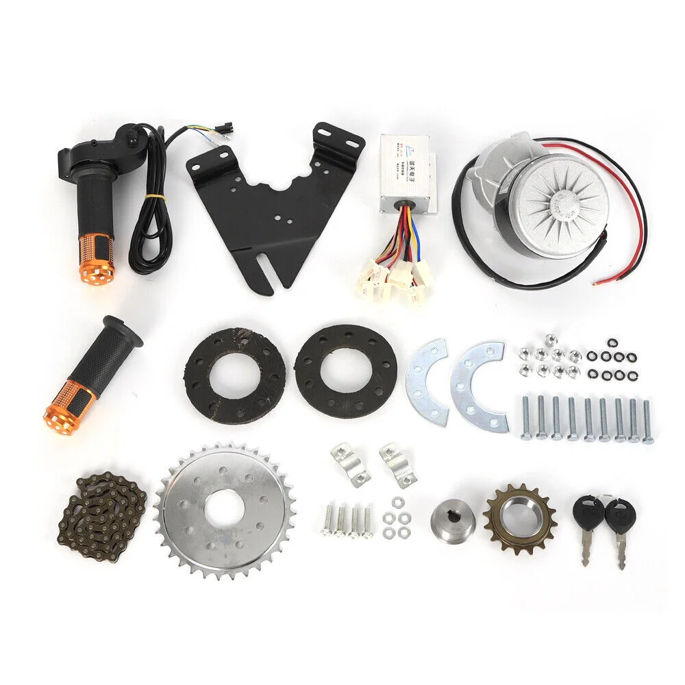 Miumaeov 24V 250W Electric Drive Bike Conversion Kit Thumb Kit Twist Kit Mountain Bike Conversion Custom Electric Conversion Kit Electric Geared
