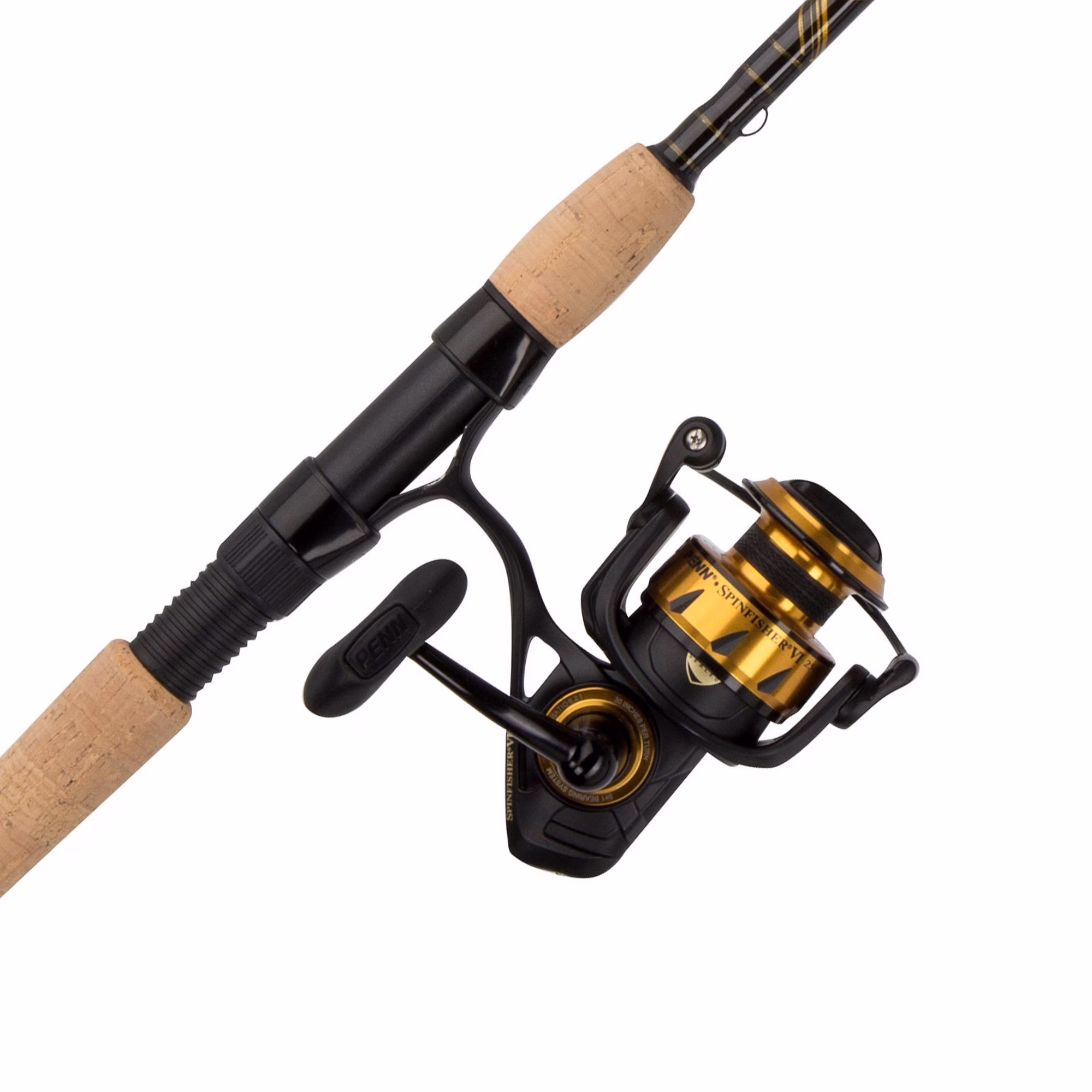 Penn SSVI2500701ML Spinfisher VI 2500 Spinning Reel Combo, IXP5 Sealed Body Reel