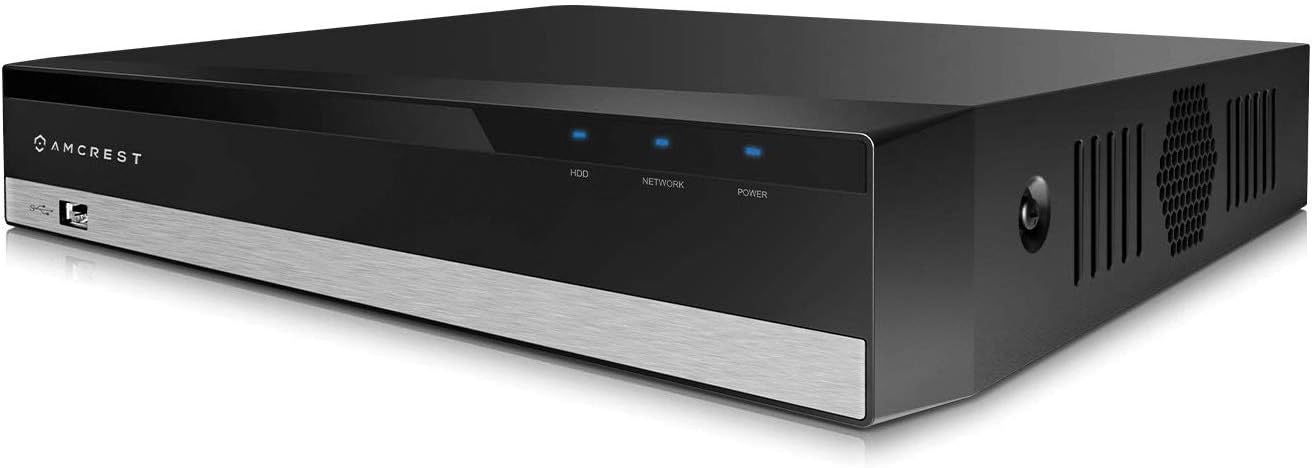 Amcrest 1080-Lite 8CH DVR Video Security Digital Recorder, HD Pentabrid (5-1) Supports 960H/HDCVI/HDTVI/AHD and Amcrest IP Cameras