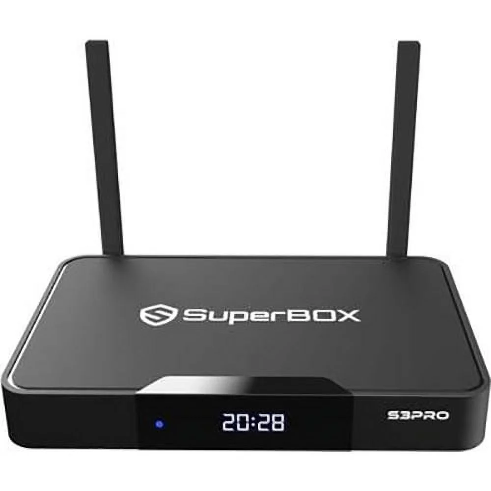 Superbox S3 Pro Dual Band Wi-Fi 2.4Ghz 5Ghz Supports 6K Video - Radiant Selections