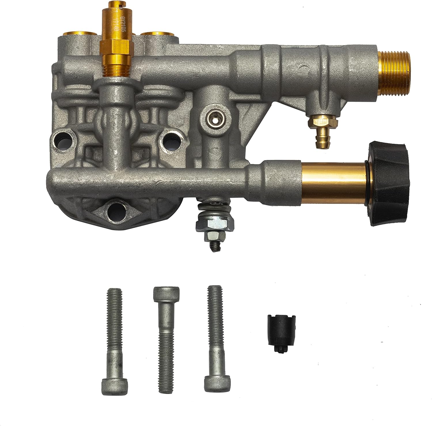 Simpson Cleaning 7108366 Manifold Replacement Kit for OEM Technologies 520006 Axial Cam Pressure Washer Pump, Multi