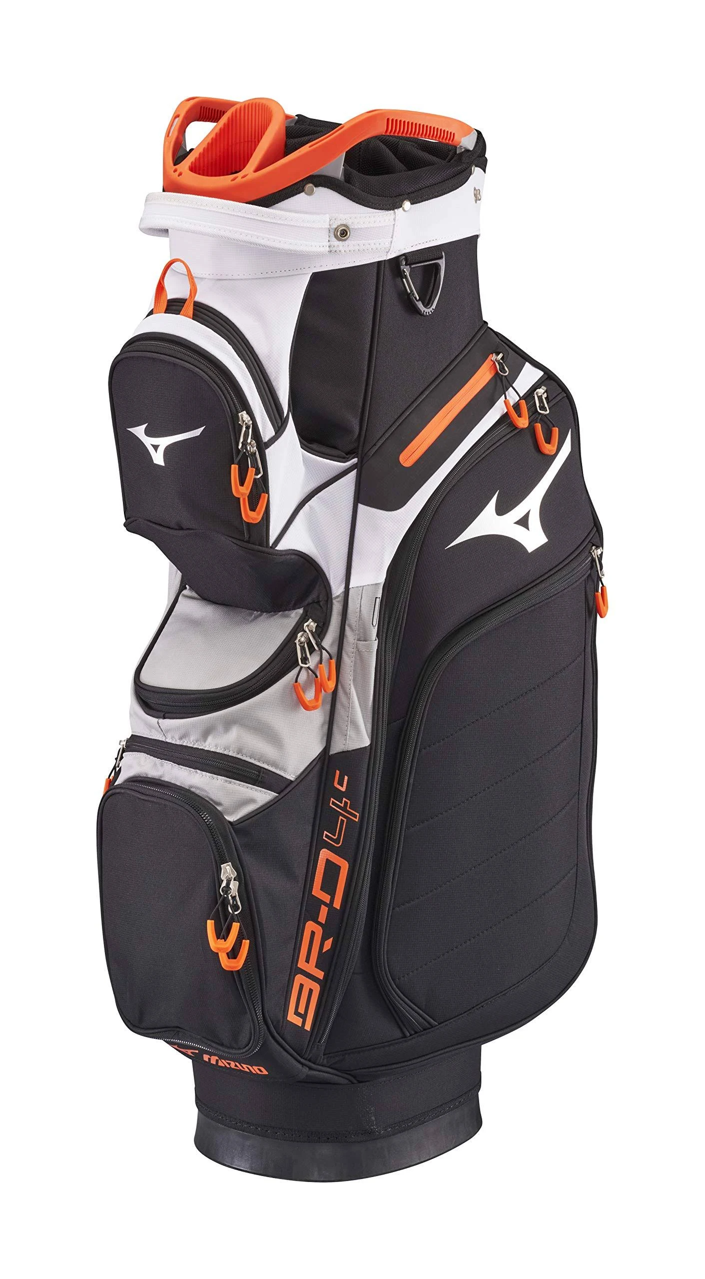 Mizuno BR D4C Cart Bag - Black Grey