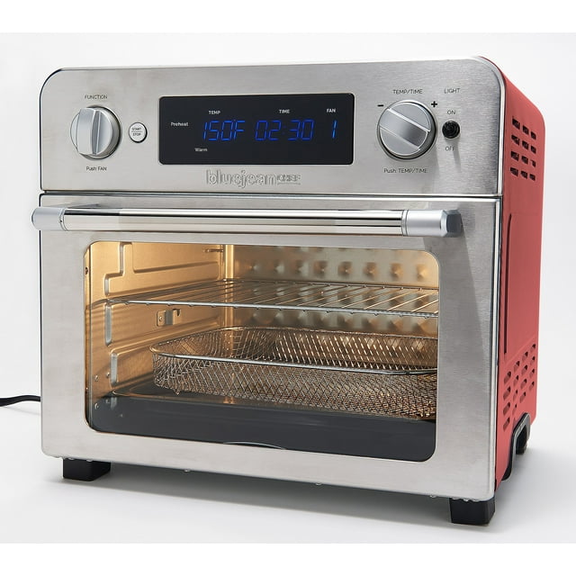 Blue Jean Chef 23L Digital Air Fryer Toaster Oven (Barn Red)