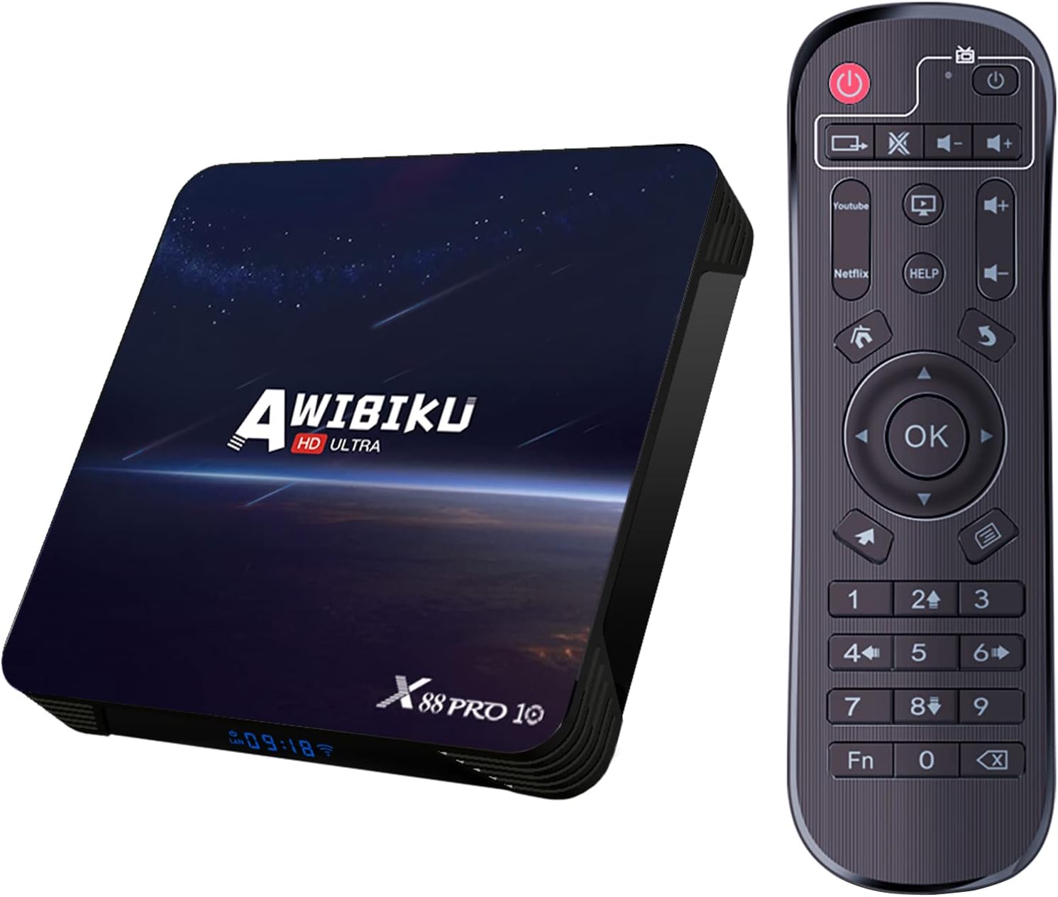 2022 Newest Android 11.0 TV Box, Android Box 4GB RAM 32GB ROM RK3318 Quad-core Smart Android TV Box 64bit