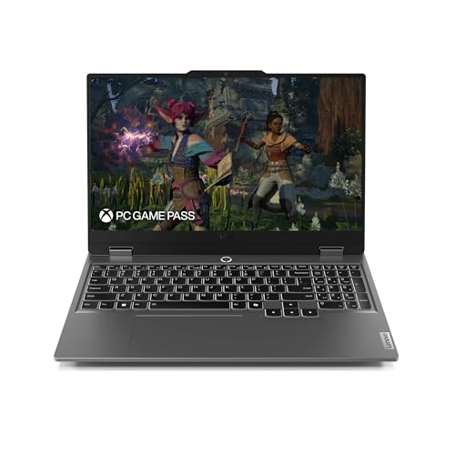 Lenovo LOQ Gaming Laptop - NVIDIA® GeForce RTX™ 4050 6GB - 15.6” FHD Display - AMD Ryzen 7 8845HS - 16GB RAM - 512GB SSD - Windows 11 Home, Luna Grey