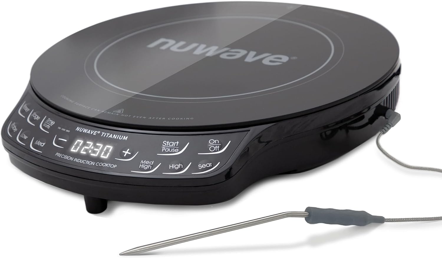 Nuwave 30221 PIC Titanium Pro, Countertop Appliance, Black - Smart Home Appliances