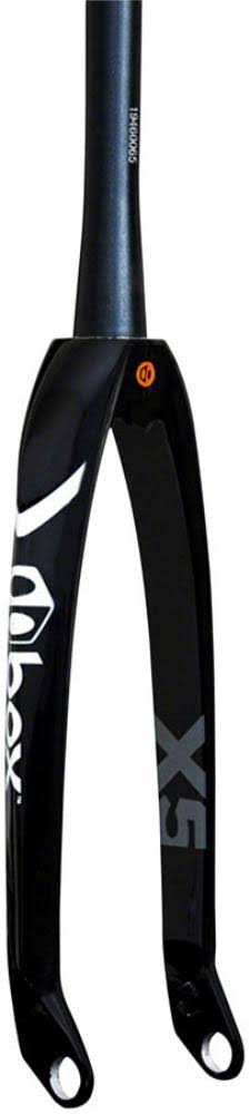 Box One X5 Pro Carbon BMX Fork - Tapered, 20mm, Black, 20x22