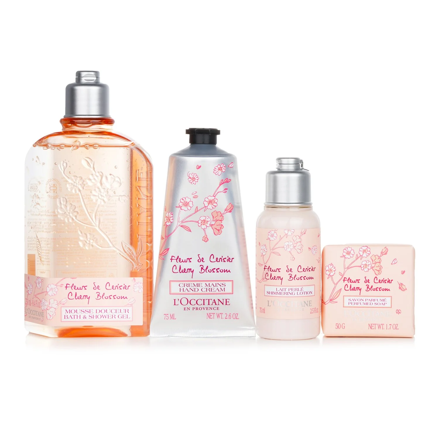 L'Occitane Cherry Blossom Box Set: 4pcs