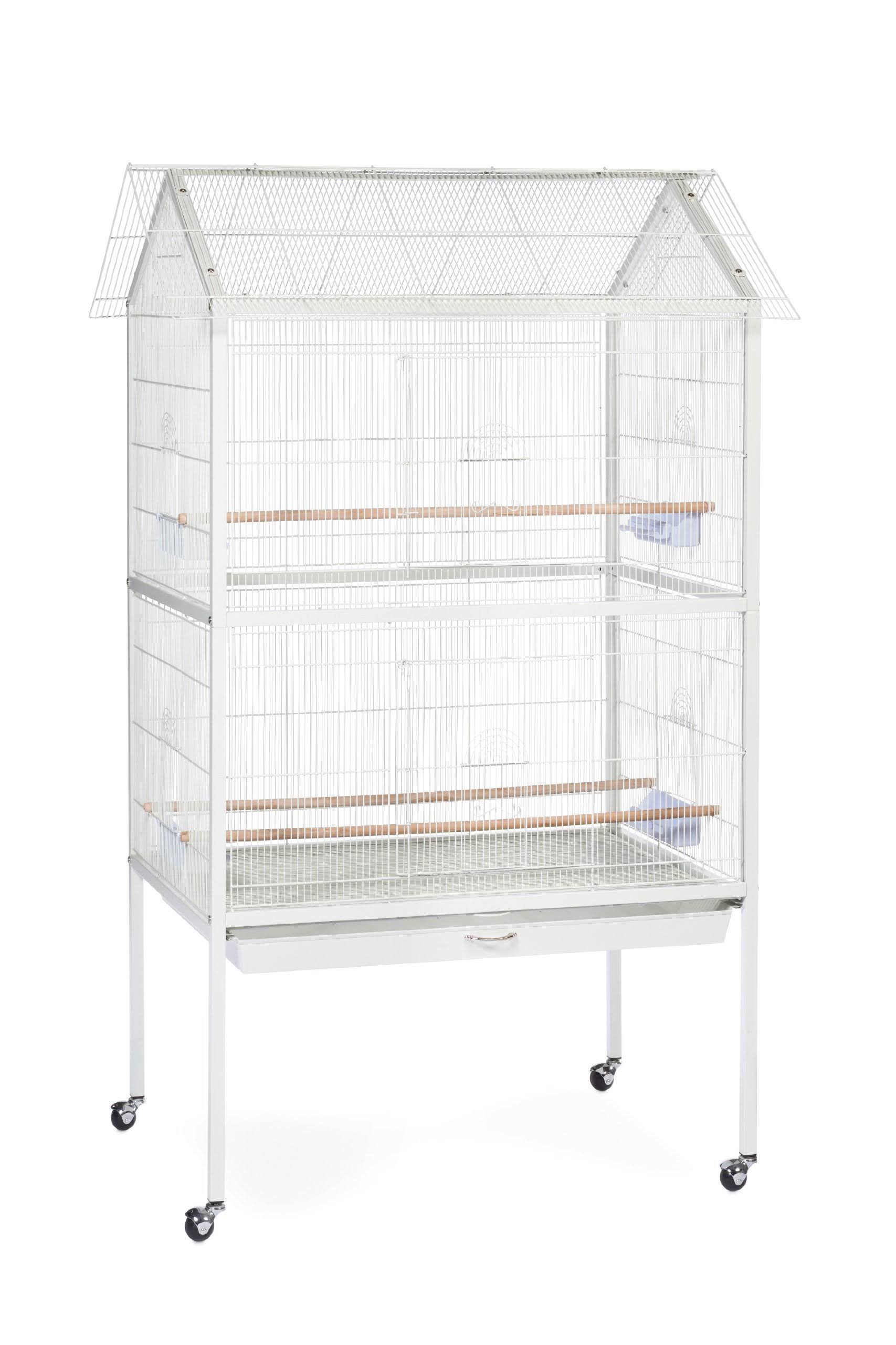 Prevue White Aviary Flight Cage